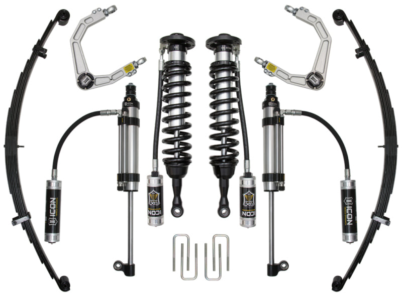 Icon 2007-2021 Toyota Tundra 1-3" Lift Stage 10 Suspension System With Billet Upper Control Arms K53030
