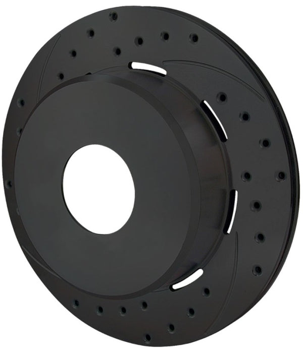 Wilwood Rotor-1.91in Offset-SRP-BLK-Drill-RH 12.19 x .810 Blank 160-6972-BK