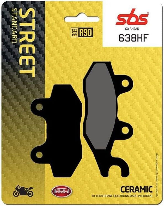 SBS HF Ceramic Brake Pads (638HF)