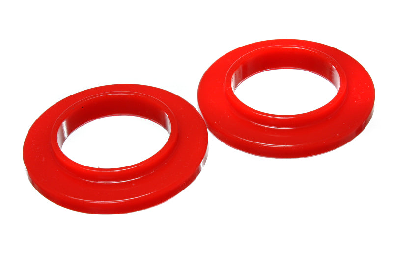 Energy Suspension Coil Spring Isolator Set Red 9.6104R