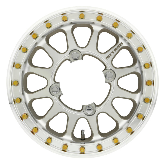 (1) Method Race Wheel MR401-R UTV Beadlock 15x5 2.5+2.5/0mm 4x156 127mm Machined