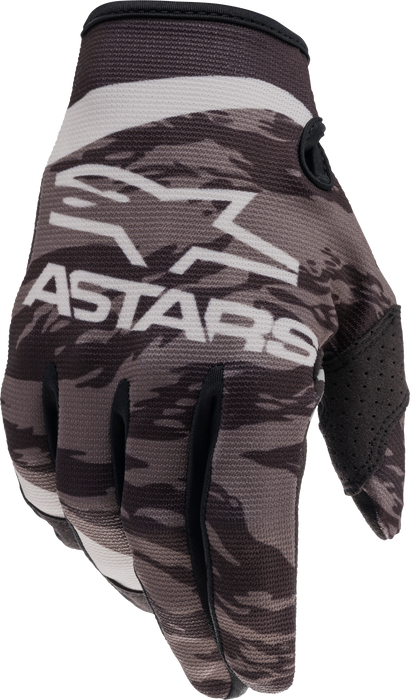 Alpinestars Youth Radar Gloves Black/Grey 2Xs (3541822-106-XXS)