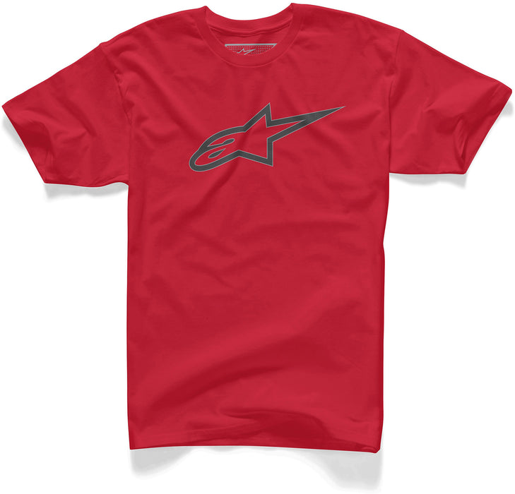 Alpinestars Ageless Tee Red/Black Lg 1032-72030-3010-L