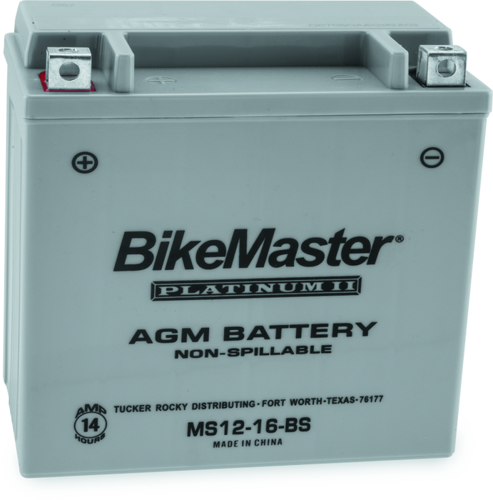 Bikemaster Platinum Batteries Ms12-16-Bs HTX16-FA