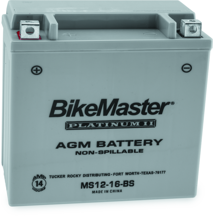 BikeMaster AGM Battery MS12-16-BS 780720