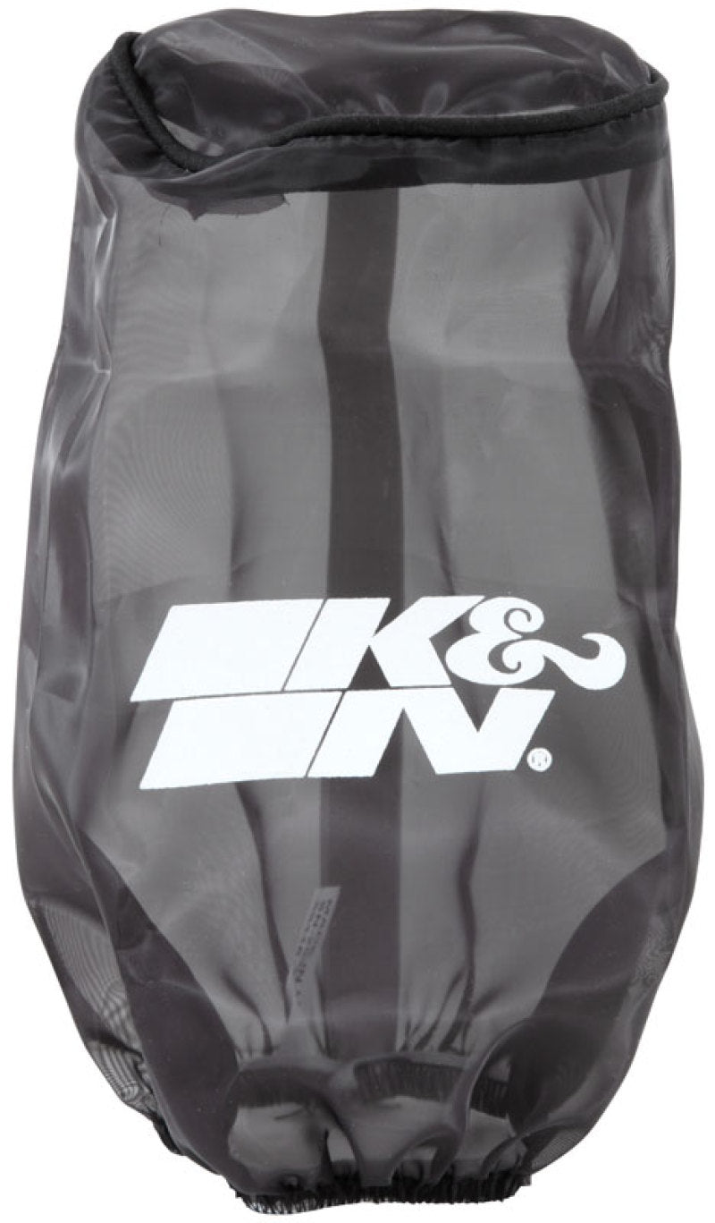 K&N Filter Wrap Drycharger Oval Tapered Black 3.25in Base I/S Width x 2.5in Top I/S Width x 7in H SN-2560DK