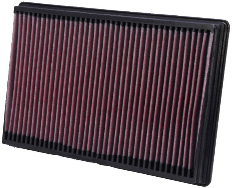 K&N 02-10 Compatible with Dodge Ram 1500/2500/3500 3.7/4.7/5.7L Drop In Air Filter 33-2247