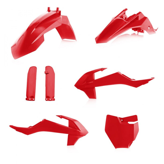Acerbis Full Replacement Body Plastics Kit, Red 2791520004