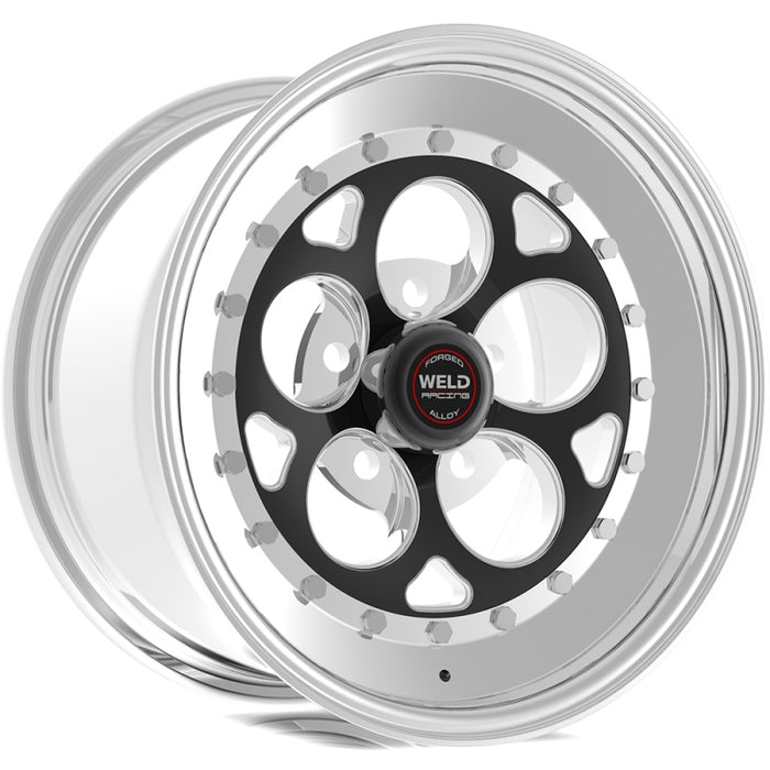 Weld Magnum III 15x4 / 5x4.75 BP / 1.5in. BS Black Wheel Non-Beadlock 792B-54272