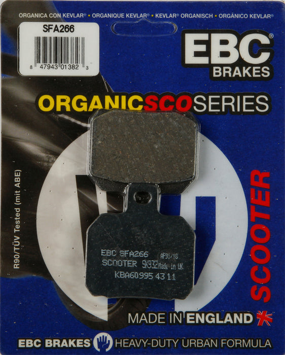 EBC Brakes SFA266 Standard Scooter Brake Pad