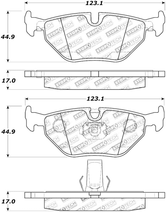 StopTech Street Touring Brake Pads 308.06921