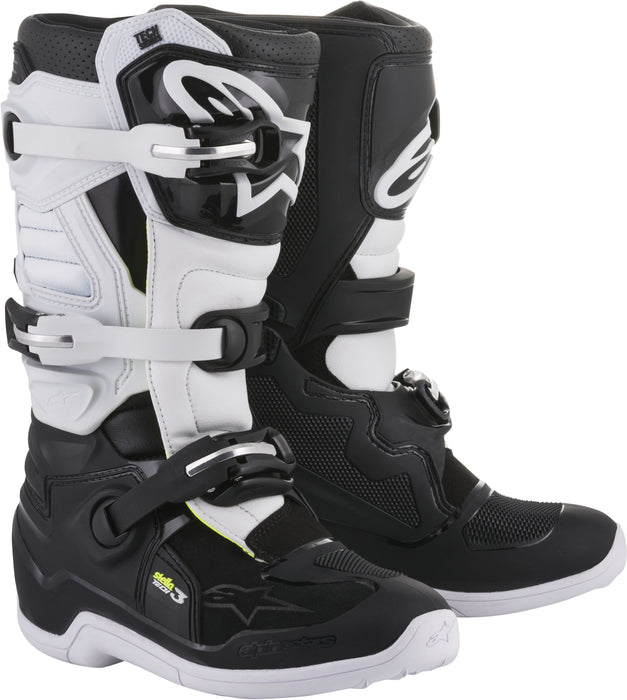 Alpinestars 2013218-12-7 Tech 3 Stella Boots Black/White Sz 07