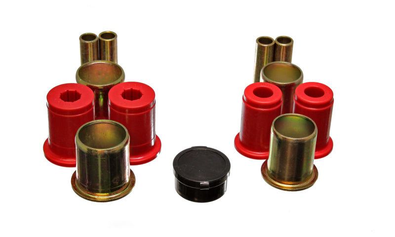 Energy Suspension Universal Red Control Arm Bushing Set LOWERS ONLY 3.3167R