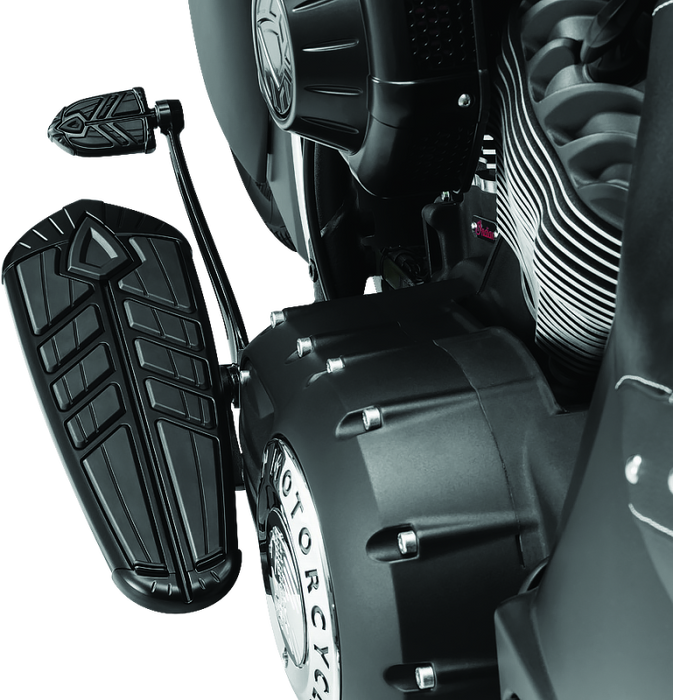 Kuryakyn Satin Black Motorcycle Foot Controls 5751