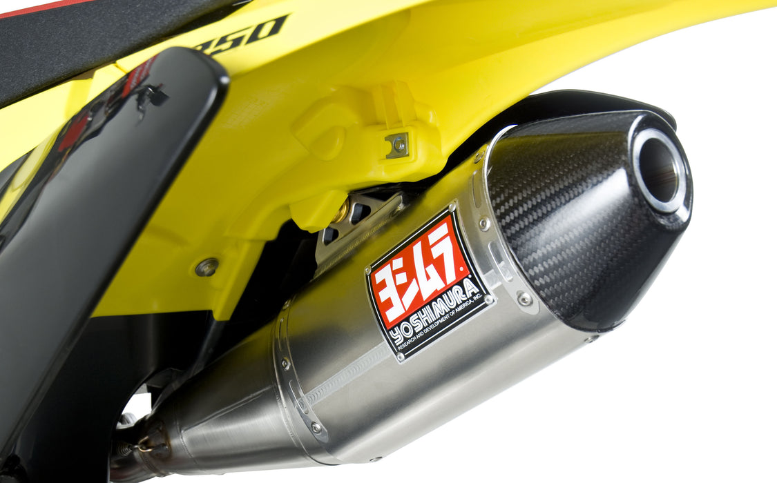 Yoshimura RS-4 Slip-On Exhaust SS/AL Suzuki RM-Z250 10-11