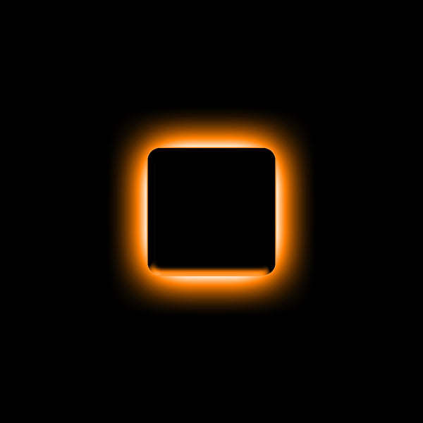ORACLE Lighting Universal Illuminated LED Letter Badges Matte Blk Surface Finish I SEE WARRANTY 3141-I-005