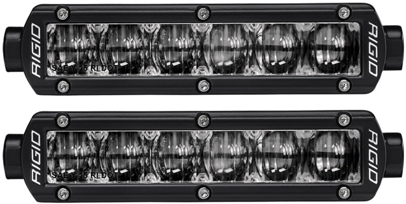 Rigid Industries (In Stock) Sr-Series 6" Fog Led Light Bars (Pair) 906703