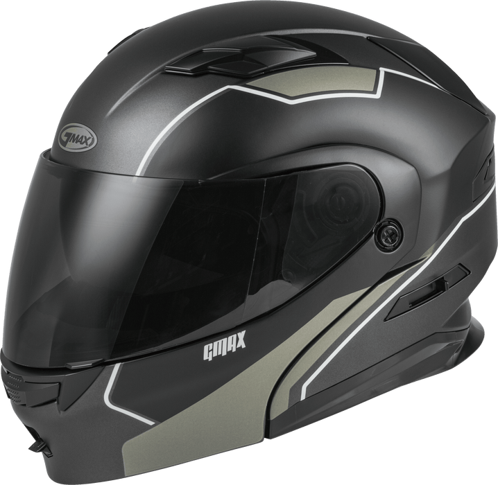 GMAX MD-01 DOT Approved Modular Motorcycle Helmet for Men and Women