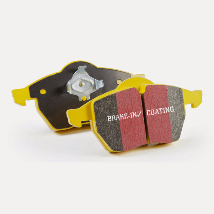 EBC Brakes Yellowstuff 4000 Series Street and Track Brake Pad Set Fits select: 2015-2020 FORD F150, 2021 FORD F150 RAPTOR