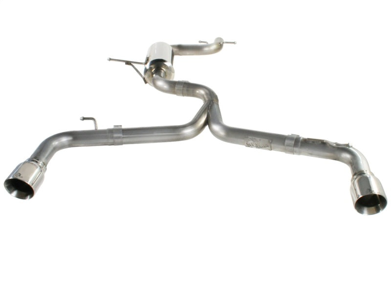 aFe MACHForce XP Exhaust 304SS Cat-Back w/ Polished Tips 12-13 VW Beetle L4 2.0L (t) 49-36407