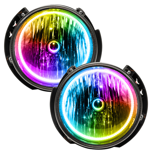 Oracle 07-16 compatible with Jeep Wrangler JK SMD HL ColorSHIFT Dynamic SEE WARRANTY 7079-332