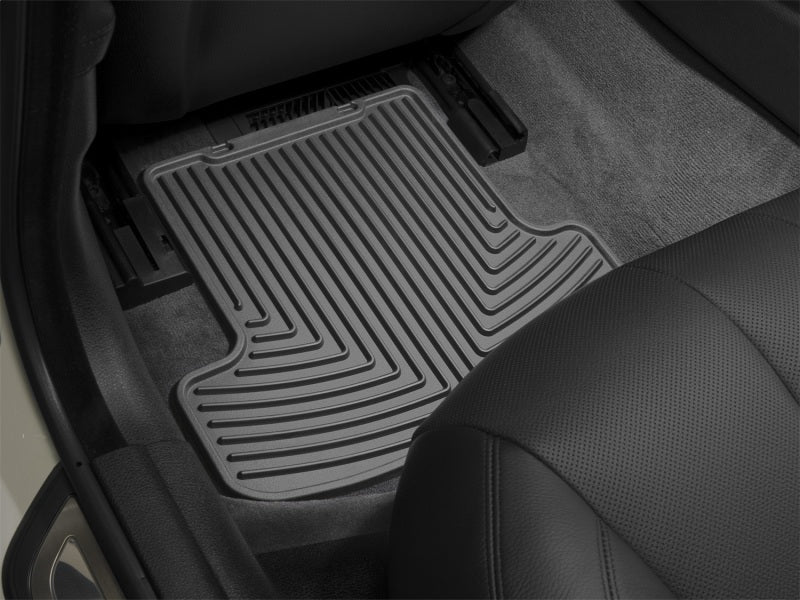 WeatherTech 2015+ GM Colorado/Canyon Extended/Crew Cab Rear Rubber Mats Black W428