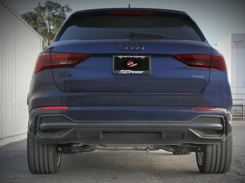 aFe Power 19-21 Audi Q3 F3 L4-2.0L (t) MACH Force-Xp 3 IN to 2-1/2in SS Cat-Back Exhaust System 49-36444