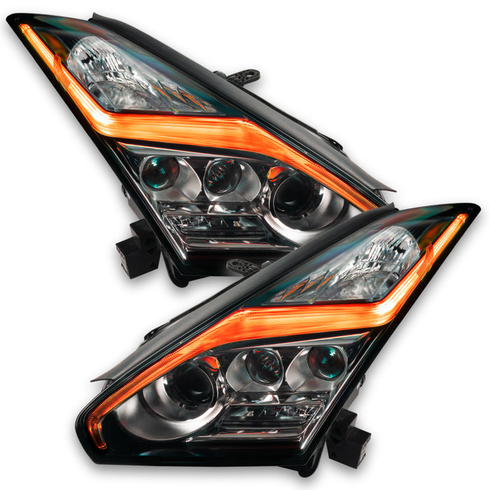 Oracle Lighting 2015-2021 Fit Nissan Gt-R Colorshift® Rgb+W "Lightning Bolt" Headlight Drl Upgrade Kit Mpn: 1283-335