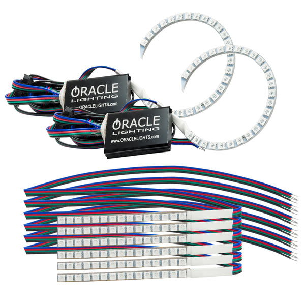 Oracle 18-21 Ford Mustang DRL Upgrade w/ Halo Kit ColorSHIFT w/o Controller SEE WARRANTY 1348-334