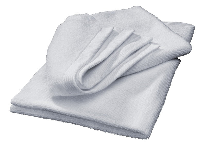 WeatherTech Microfiber Finishing Cloth and Quick Detail White 8AWCC2