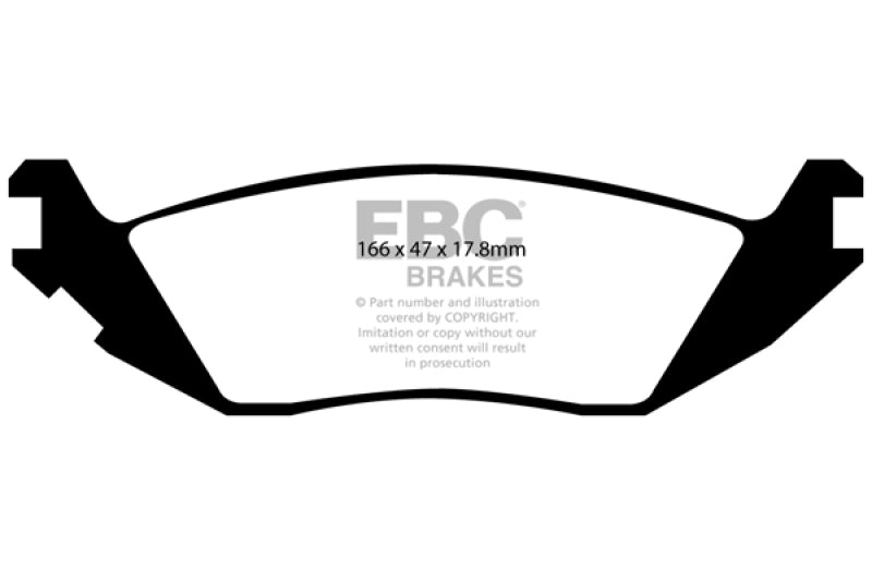 Ebc Bluestuff Brake Pad Sets DP51639NDX
