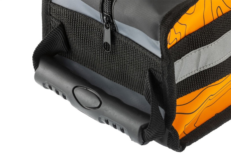 ARB ARB504A Micro Recovery Bag Updated in Black and Orange, Smallest Travel Organizer to Fit The Most Basic and Important Recovery Gear like Gloves and Shackles