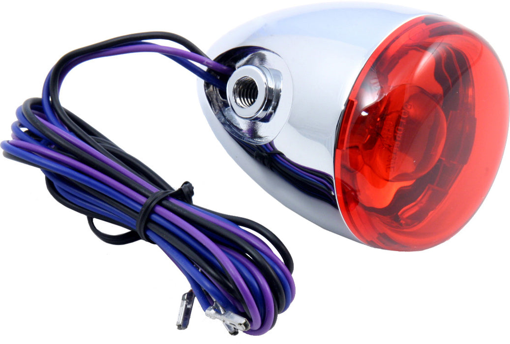 Chris Products Bullet Turn Signal Rear Red Lens 8887R