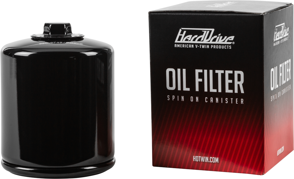OIL FILTER EVO BLACK HEAVY DUTY W/HEX — ROCO 4X4