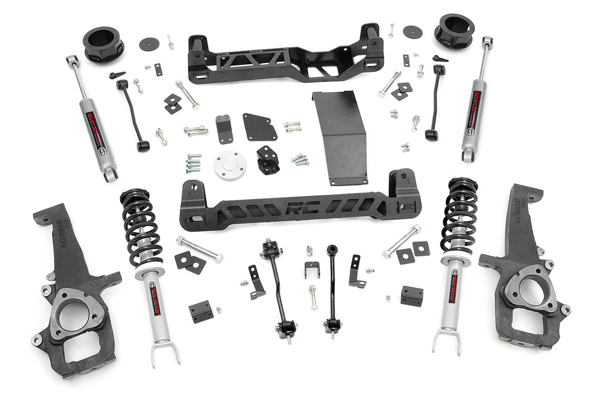 Rough Country 4 Inch Lift Kit N3 Struts Fits RAM 1500 4WD (2012-2018 & Classic) 33332
