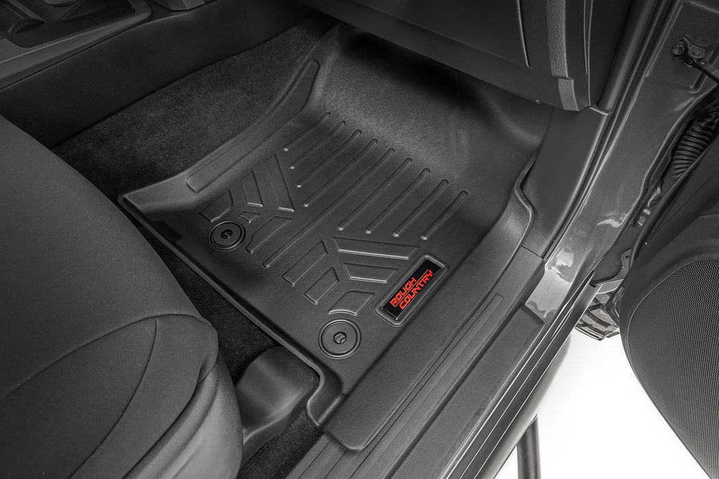 Rough Country Floor Mats Front and Rear Fits toyota4Runner 2WD/4WD (2013-2023)