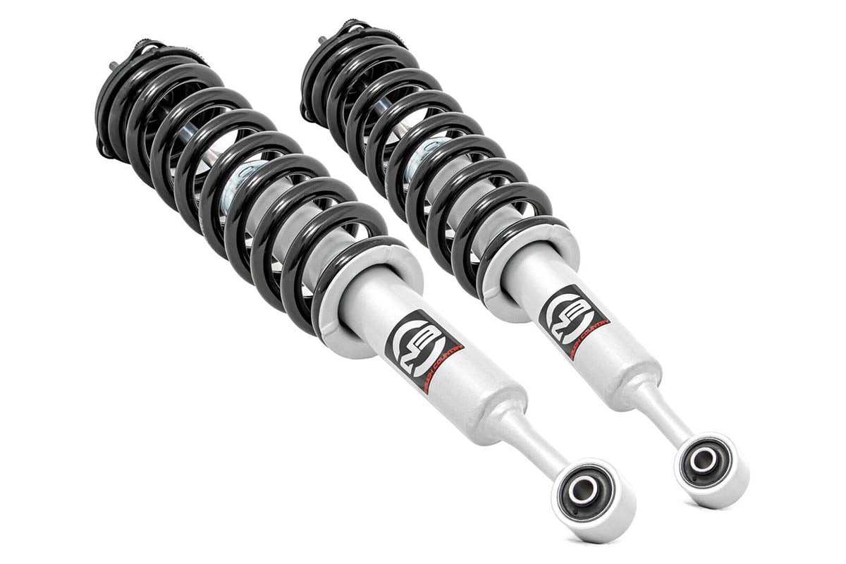Rough Country Loaded Strut Pair 3 Inch Fits toyotaTacoma 4WD (2005-2023) 501139