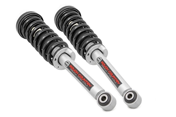 Rough Country Loaded Strut Pair 4 Inch Fits Ford F-150 4WD (2009-2013) 501054