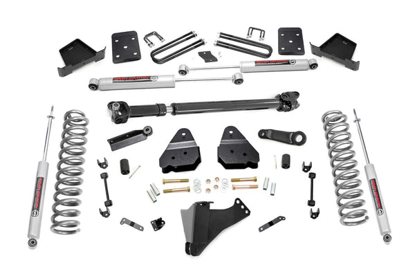 Rough Country 6 Inch Lift Kit Diesel No Ovld D/S Fits Ford F-250/F-350 Super Duty (17-22) 50421
