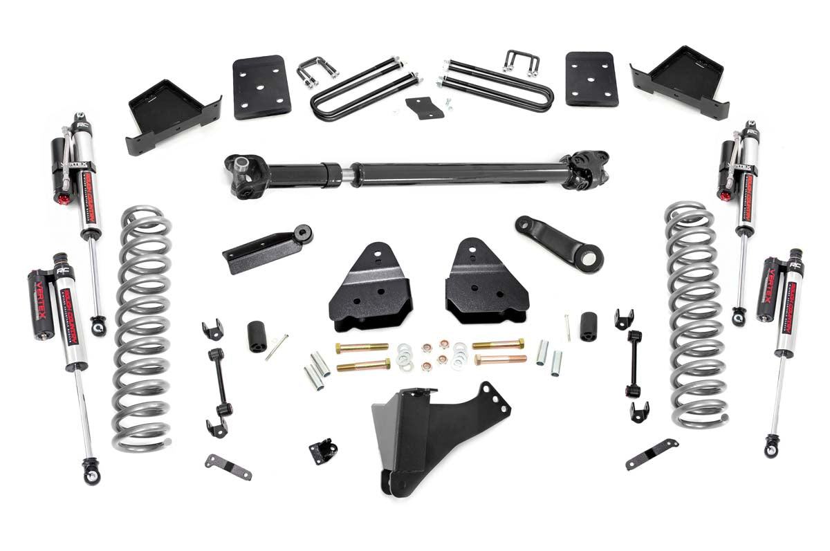Rough Country 6 Inch Lift Kit Diesel Fr D/S Vertex Fits Ford F-250/F-350 Super Duty (17-22) 50451