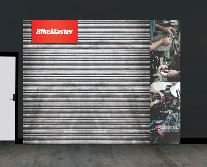 Bikemaster Brand In A Box Retail Wall Kit 504692