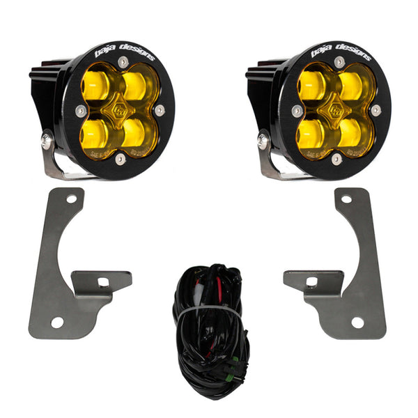 Baja Designs 10 18 Fits Jeep JK Rubicon Squadron R SAE Light Kit Amber 587525