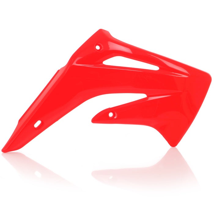 Acerbis Radiator Shroud Set (00+ Red) Compatible With 03-07 Honda Cr85 2043620227