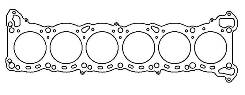 Cometic Compatible with Nissan RB-25 6 CYL 86mm .030 inch MLS Head Gasket C4317-030