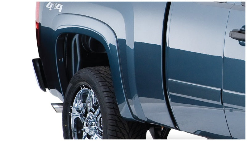 Bushwacker 07-13 Chevy Silverado 1500 Fleetside OE Style Flares 4pc 69.3in Bed Black 40941-02