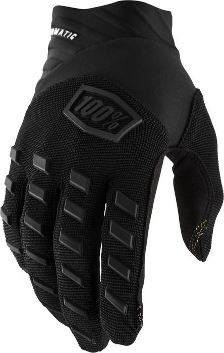 100% Airmatic Gloves Black/Charcoal Xl 10000-00003