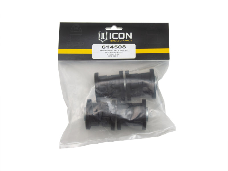 Icon 78500 Bushing And Sleeve Kit Manufactured Before 8/2015 614508