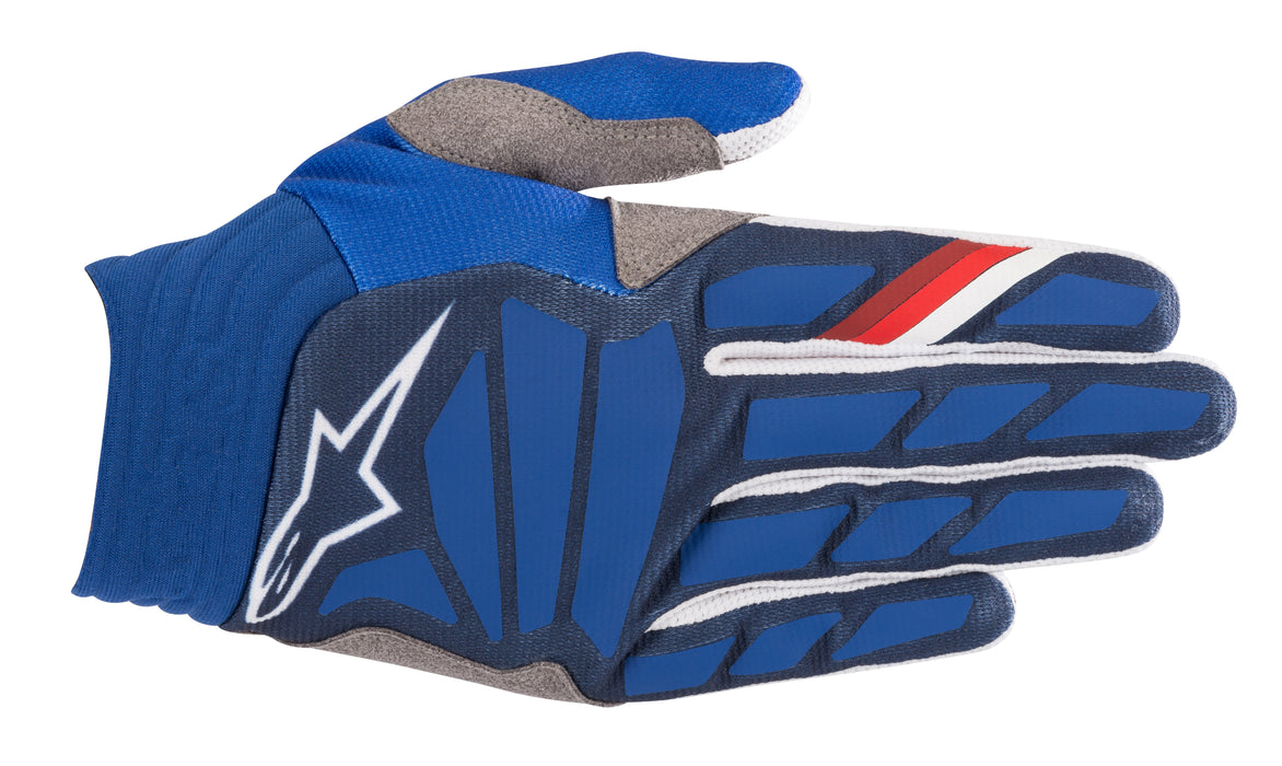 Alpinestars Aviator Gloves Blue/White Md 3560319-772-M