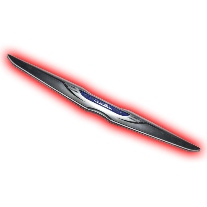 Oracle Chrysler Illuminated LED Sleek Wing Red SEE WARRANTY 3019-003