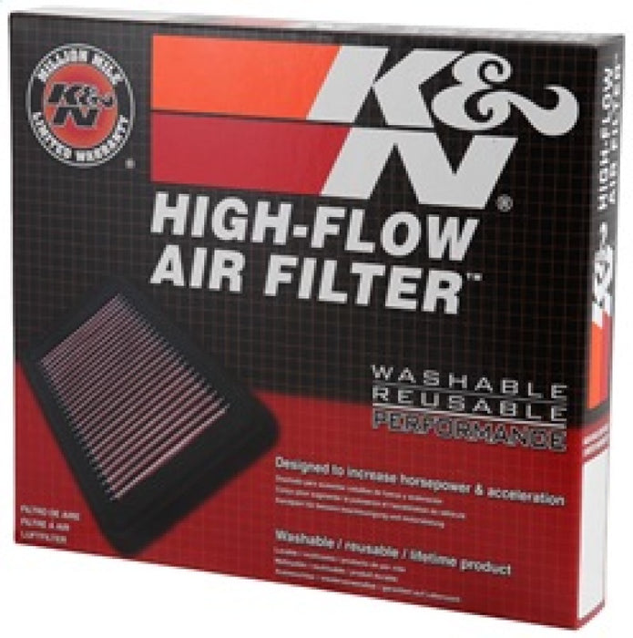 K&N Engine Air Filter: High Performance, Premium, Washable, Replacement Filter: 2005-2019 ALFA ROMEO/FIAT/OPEL/VAUXHALL (Mito, Doblo, Punto, Pratico, Linea, Combo, Tour, Corsa, Corsa Mk III), 33-2935